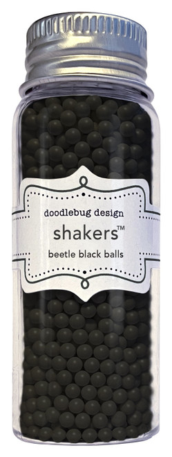 3 Pack Doodlebug Shakers-Beetle Black Balls DBSHAKRS-8417 - 842715084179