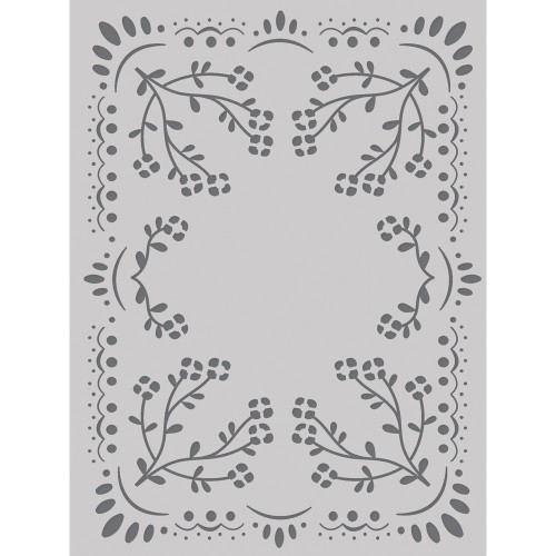 3 Pack - Remember Stencil 6"X8"-Doily - REM21530