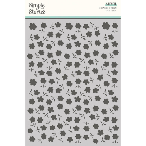 3 Pack - Fresh Air Stencil 6"X8"-Spring Blossoms - FRA21628 - 810112388060