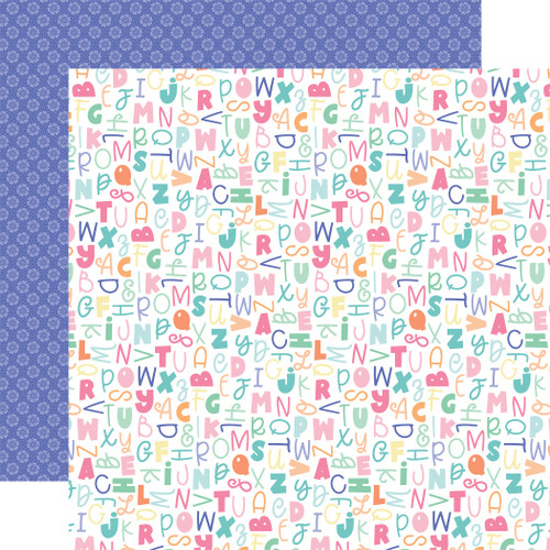 25 Pack My Little Girl Double-Sided Cardstock 12"X12"-My ABC's MLG12-58005 - 691835368498