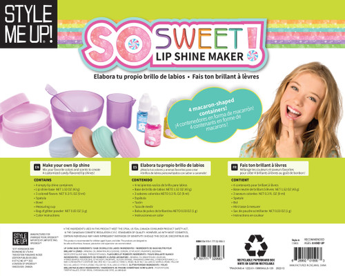SpiceBox Style Me Up Deluxe So Sweet Lip Shine Maker Kit- - SMU15903