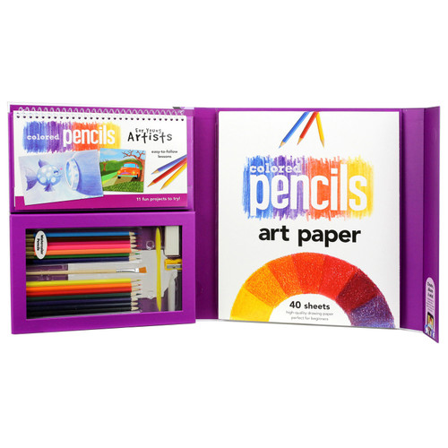 SpiceBox Petit Picasso Colored Pencils Kit-Assorted Colors PP07304