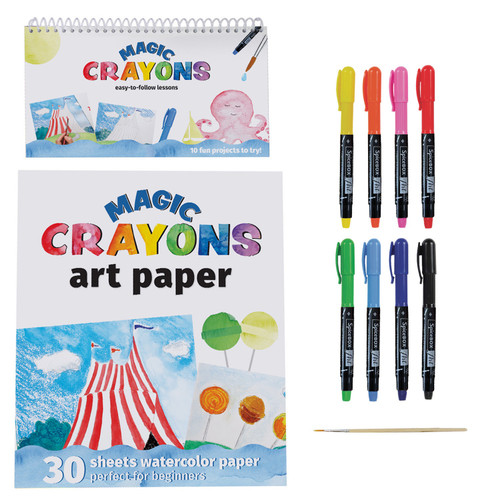SpiceBox Petit Picasso Magic Crayons Kit- - PP15415