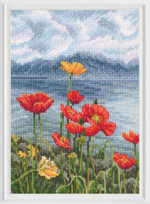 RTO Counted Cross Stitch Kit 4.75"X7"-In The Moment Meadow M966 - 4743348413649