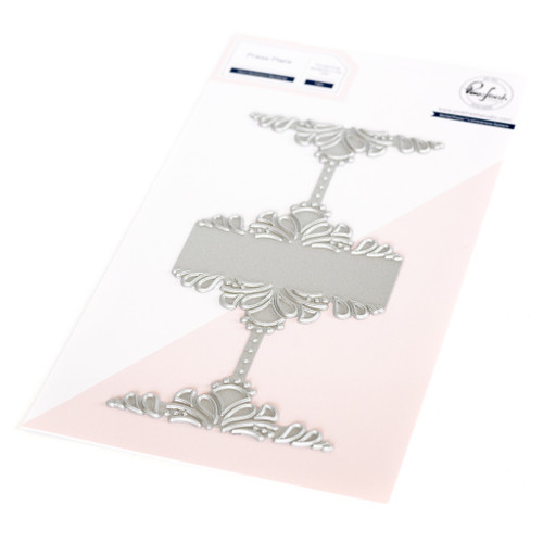 Pinkfresh Studio Press Plate-Deco Sentiment Backdrop - PF216523 - 736952882332
