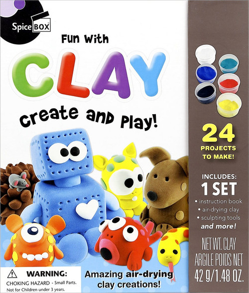 SpiceBox Fun With Clay Kit- - FW04358 - 628992004358