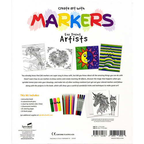 SpiceBox Petit Picasso Markers for Young Artists KitPP06284