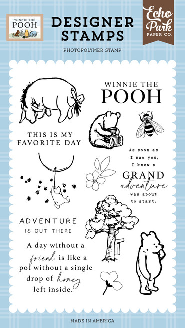Winnie The Pooh Stamps-Winnie The Pooh TP363040 - 691835362199