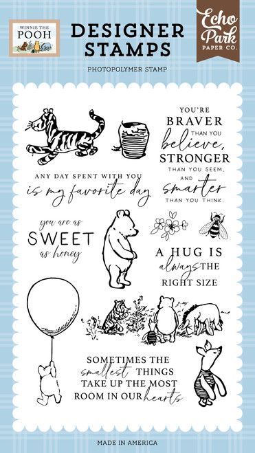 Winnie The Pooh Stamps-Pooh And Friends TP363041 - 691835393490