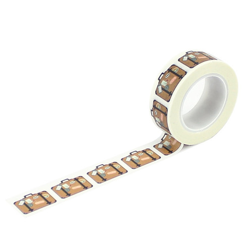 Let's Take The Trip Washi Tape 30'-Pack Your Bags TT364026 - 691835390796