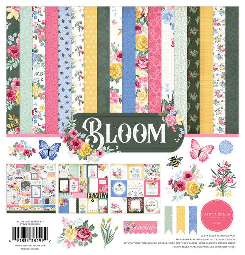 Carta Bella Collection Kit 12"X12"-Bloom - BL364016 - 691835381992