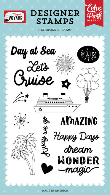A Magical Voyage Stamps-Day At Sea MV359043 - 691835403496