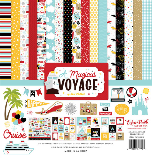 Echo Park Collection Kit 12"X12"-A Magical Voyage MV359016 - 691835377797