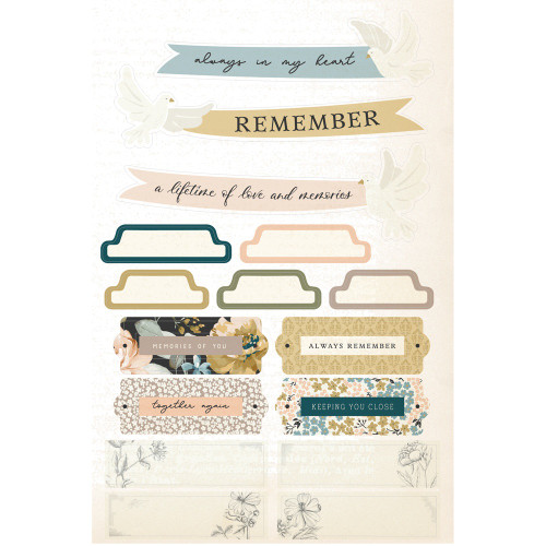 Simple Stories Sticker Book 12/Sheets-Remember REM21524
