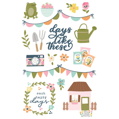 Simple Stories Sticker Book 12/Sheets-Fresh Air - FRA21622 Simple Stories Sticker Book 12/Sheets-Fresh Air - FRA21622