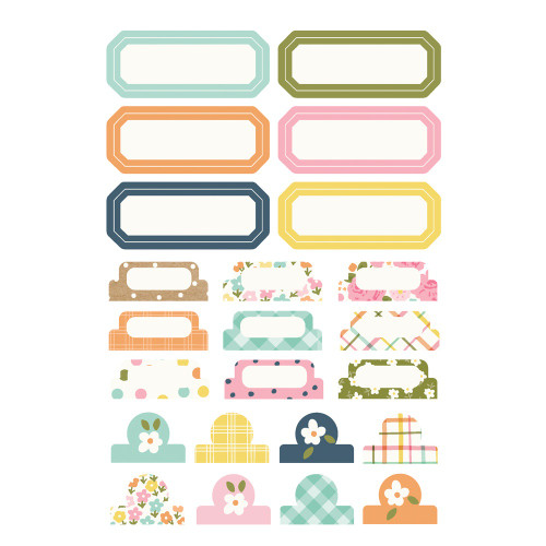 Simple Stories Sticker Book 12/Sheets-Fresh Air - FRA21622 Simple Stories Sticker Book 12/Sheets-Fresh Air - FRA21622