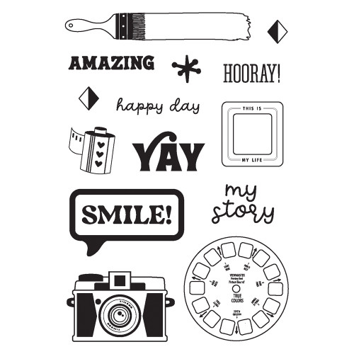 True Colors Photopolymer Clear Stamps-14/Pkg - TRC21816