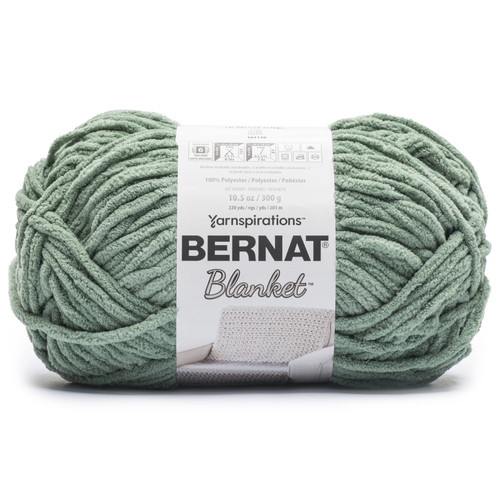 2 Pack Bernat Blanket Big Ball Yarn-Lichen 161110-11049 - 057355531529