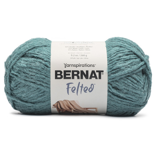 3 Pack Bernat Felted Yarn-Lake 161180-80010 - 057355531673