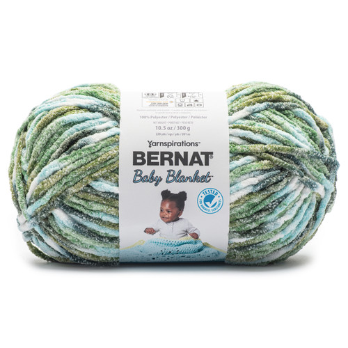 2 Pack Bernat Baby Blanket Big Ball Yarn-Mossy Path 161104-04930 - 057355539044