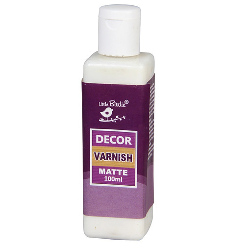 3 Pack - Little Birdie Decor Varnish 100ML-Matte - CR72917 - 8903236549096