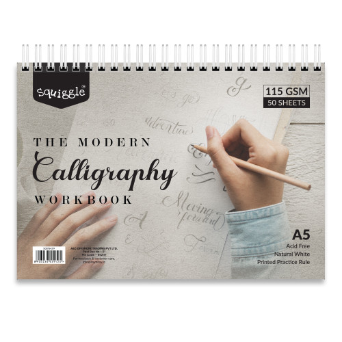 6 Pack Little Birdie The Modern Calligraphy Work Book 50 Sheets-A5 CR91456 - 8903236739091