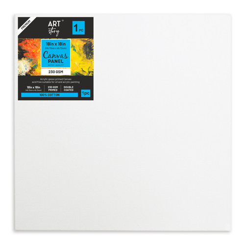 3 Pack - Little Birdie Canvas Panel MDF Board 18"X18" 1/Pkg-18"X18" - CR87423 - 8903236698152