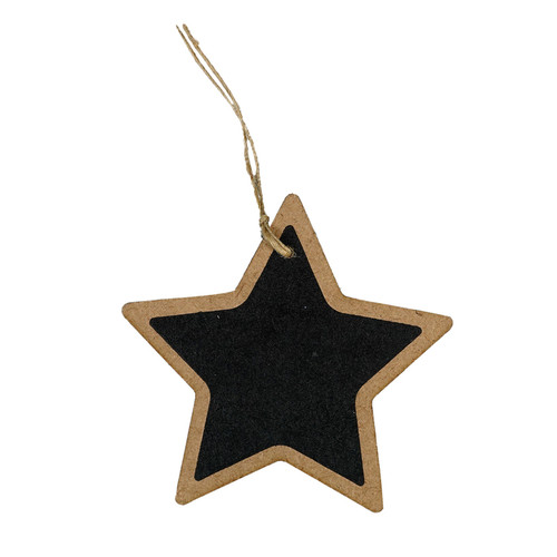 6 Pack - Little Birdie Hanging Mini Chalkboard Sign 2/Pkg-Star - CHKLBRD1-89204 - 8903236716566
