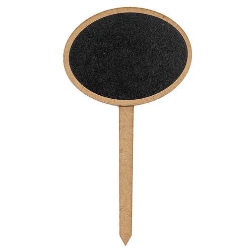 6 Pack - Little Birdie Mini Chalkboard Tabletop Sign 2/Pkg-Oval - CLKBRDTB-89189 - 8903236716412