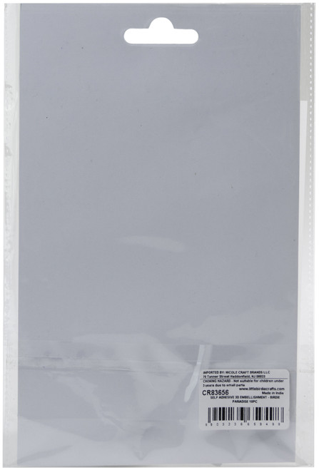 6 Pack - Little Birdie 3D Embellishment 10/Pkg-Birdie Paradise - CR83656 6 Pack - Little Birdie 3D Embellishment 10/Pkg-Birdie Paradise - CR83656