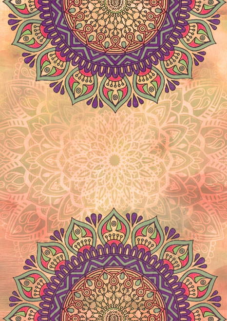 6 Pack - Little Birdie Decoupage Paper A4 2/Pkg-Floral Mandala - DECOU1-89639 - 8903236720914