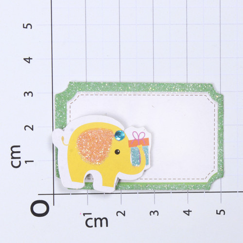 6 Pack - Little Birdie Birthday Sticker Embellishment 7/Pkg-Party - CR77254