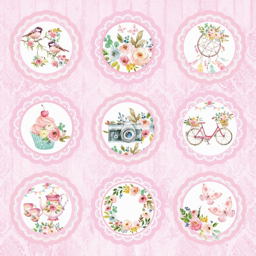 3 Pack - Little Birdie Cardstock Pack 6"X6" 24/Pkg-Celebrate Life - CR83884 3 Pack - Little Birdie Cardstock Pack 6"X6" 24/Pkg-Celebrate Life - CR83884