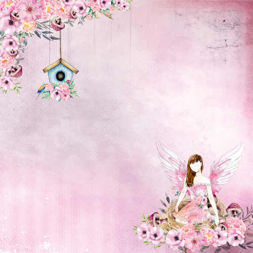 3 Pack - Little Birdie Cardstock Pack 6"X6" 24/Pkg-Fairy Sparkle - CR79761 3 Pack - Little Birdie Cardstock Pack 6"X6" 24/Pkg-Fairy Sparkle - CR79761