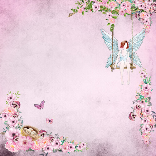 3 Pack - Little Birdie Cardstock Pack 6"X6" 24/Pkg-Fairy Sparkle - CR79761 3 Pack - Little Birdie Cardstock Pack 6"X6" 24/Pkg-Fairy Sparkle - CR79761