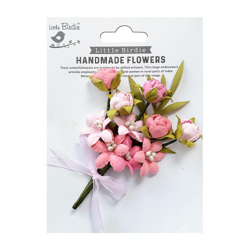 3 Pack Little Birdie Dillan Paper Bouquet 1/Pkg-Celebrate Life 5A0020LB-82835 - 8903236650983