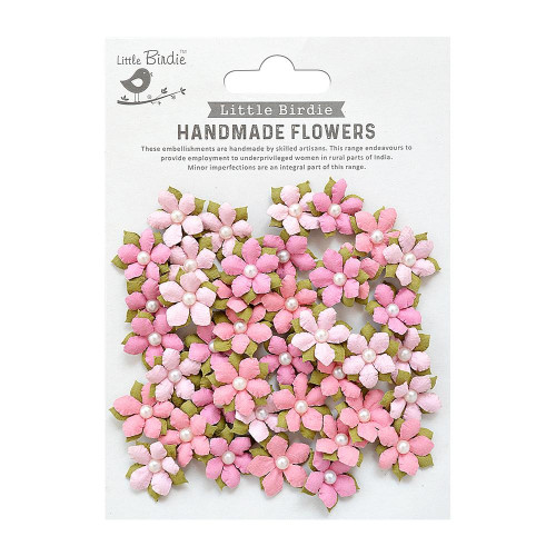 3 Pack - Little Birdie Elira Paper Flowers 40/Pkg-Celebrate Life - 5A0020LD-83119 - 8903236654127