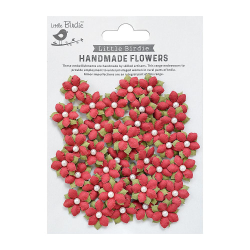 3 Pack - Little Birdie Elira Paper Flowers 40/Pkg-Love and Roses - 5A0029DD-83117 - 8903236654103