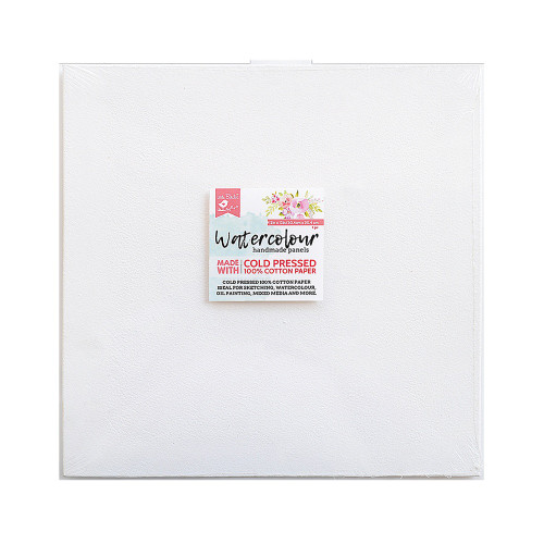 3 Pack - Little Birdie Watercolor Art Panel 12"X12" 1/Pkg-12"X12" - CR73390 - 8903236553826