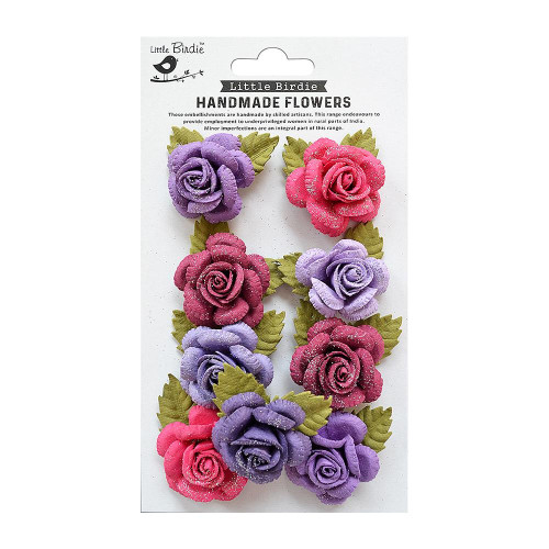 3 Pack - Little Birdie Karin Paper Flowers 9/Pkg-Birds And Berries - KARIN-82775 - 8903236650389