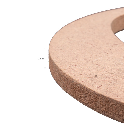 6 Pack - Little Birdie MDF Alphabets Upper Case 4" 1/Pkg-Q - CR88164 6 Pack - Little Birdie MDF Alphabets Upper Case 4" 1/Pkg-Q - CR88164