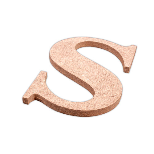 6 Pack - Little Birdie MDF Alphabets Upper Case 4" 1/Pkg-S - CR88166 6 Pack - Little Birdie MDF Alphabets Upper Case 4" 1/Pkg-S - CR88166