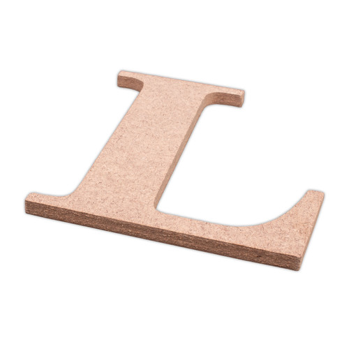 6 Pack - Little Birdie MDF Alphabets Upper Case 4" 1/Pkg-L - CR88159 6 Pack - Little Birdie MDF Alphabets Upper Case 4" 1/Pkg-L - CR88159