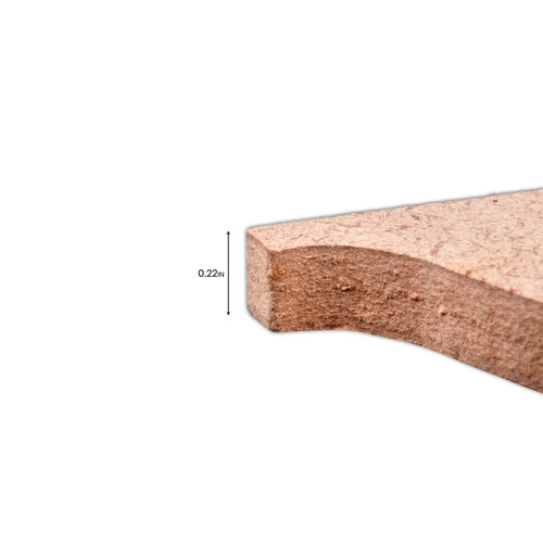 6 Pack - Little Birdie MDF Alphabets Upper Case 4" 1/Pkg-V - CR88169 6 Pack - Little Birdie MDF Alphabets Upper Case 4" 1/Pkg-V - CR88169