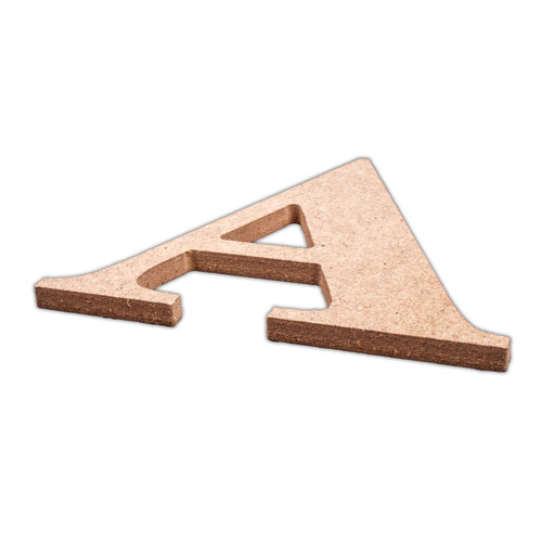 6 Pack - Little Birdie MDF Alphabets Upper Case 4" 1/Pkg-A - CR88148 6 Pack - Little Birdie MDF Alphabets Upper Case 4" 1/Pkg-A - CR88148