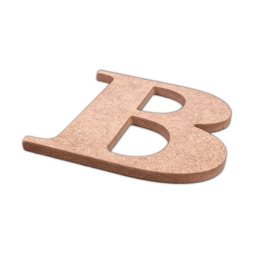 6 Pack - Little Birdie MDF Alphabets Upper Case 4" 1/Pkg-B - CR88149 6 Pack - Little Birdie MDF Alphabets Upper Case 4" 1/Pkg-B - CR88149