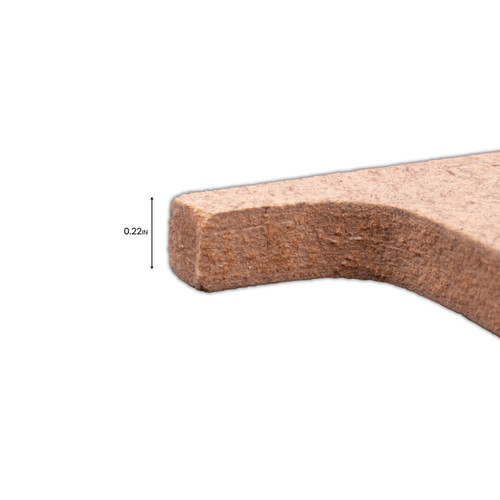 6 Pack - Little Birdie MDF Alphabets Upper Case 4" 1/Pkg-B - CR88149 6 Pack - Little Birdie MDF Alphabets Upper Case 4" 1/Pkg-B - CR88149