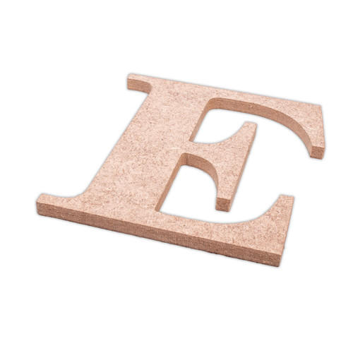 6 Pack - Little Birdie MDF Alphabets Upper Case 4" 1/Pkg-E - CR88152 6 Pack - Little Birdie MDF Alphabets Upper Case 4" 1/Pkg-E - CR88152