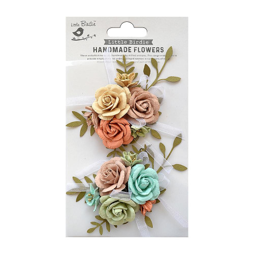 3 Pack Little Birdie Arion Paper Flowers 2/Pkg-Woodland Stories ARION-79438 - 8903236615494