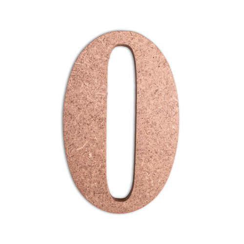 6 Pack - Little Birdie MDF Number 4" 1/Pkg-0 - CR88138
